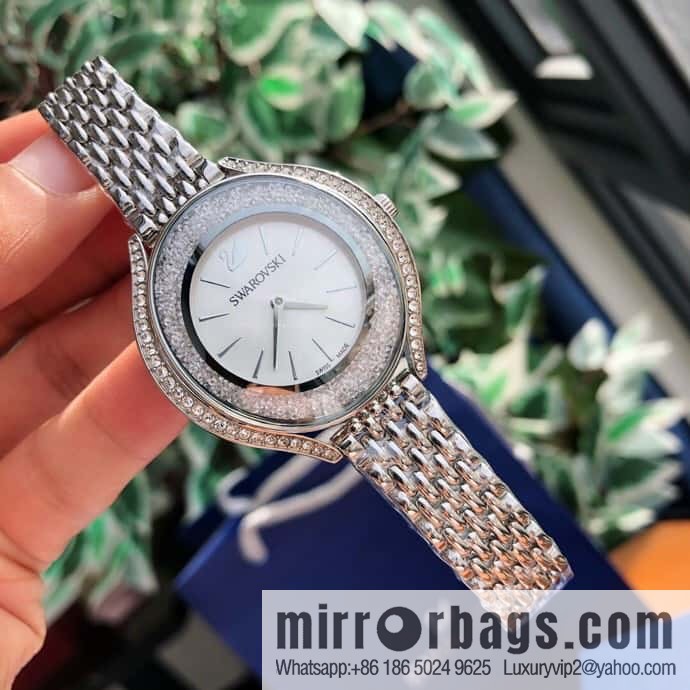 Swarovski. The same series at the Swarovski counter: Crystalline Aura watch