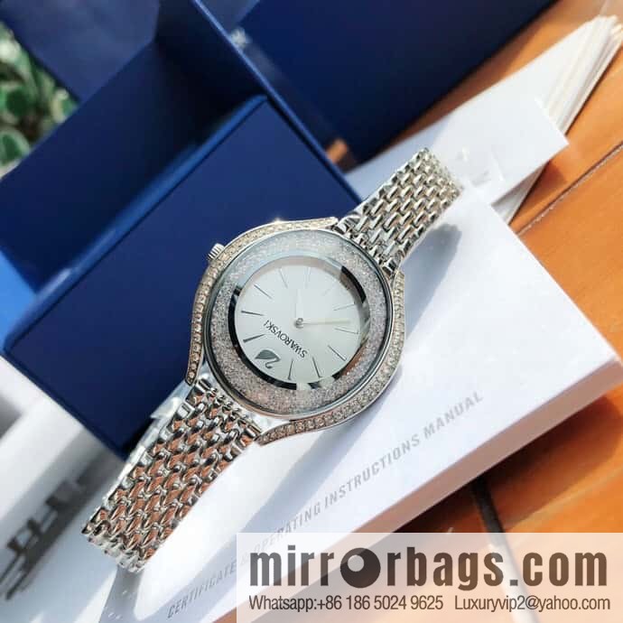 Swarovski. The same series at the Swarovski counter: Crystalline Aura watch