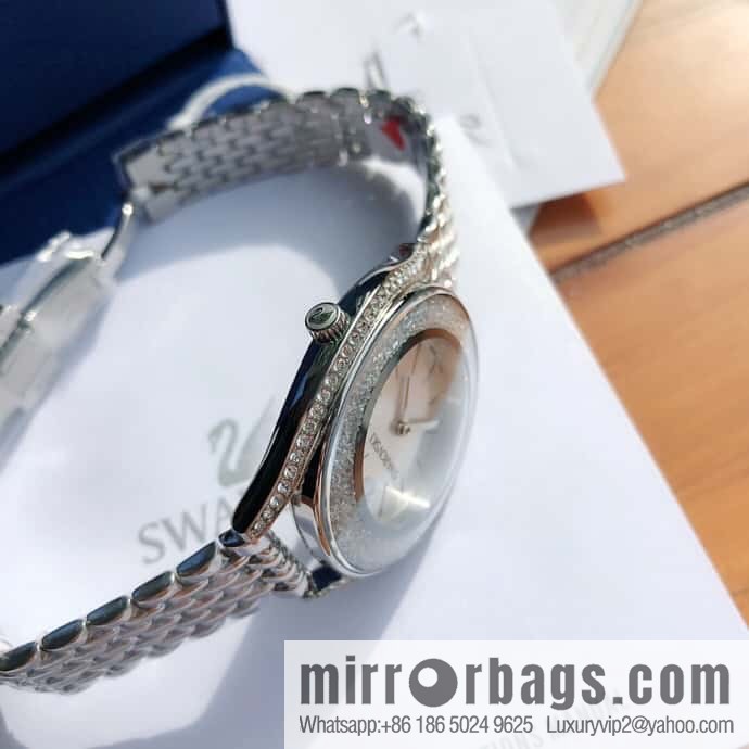 Swarovski. The same series at the Swarovski counter: Crystalline Aura watch
