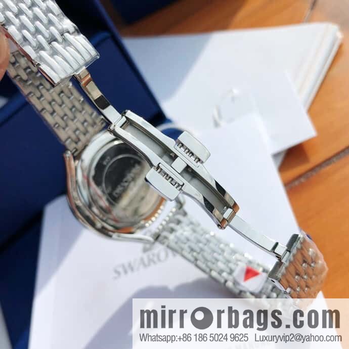 Swarovski. The same series at the Swarovski counter: Crystalline Aura watch