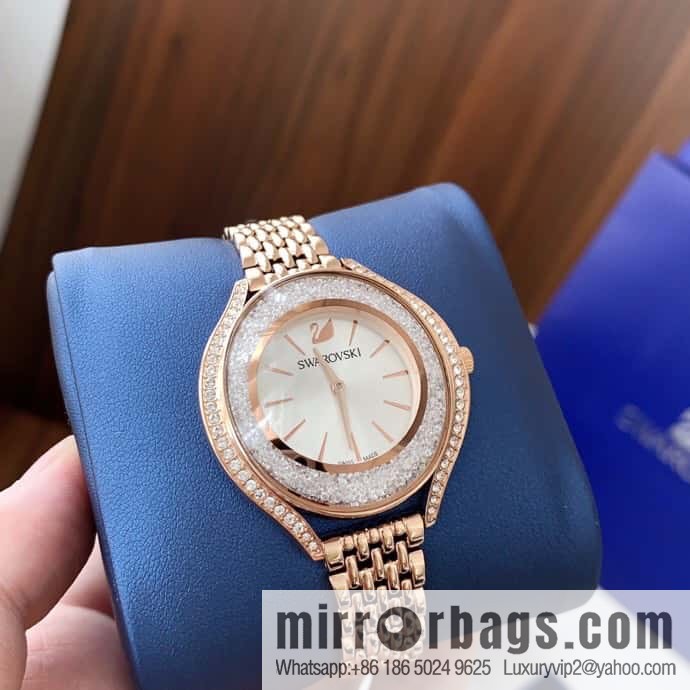 Swarovski. The same series at the Swarovski counter: Crystalline Aura watch