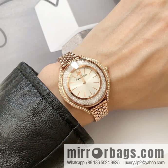 Swarovski. The same series at the Swarovski counter: Crystalline Aura watch