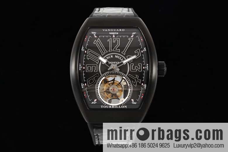 Frank Muller V45 Vanguard Tourbillon Series Original Complex Franck Muller Tourbillon Movement Watch