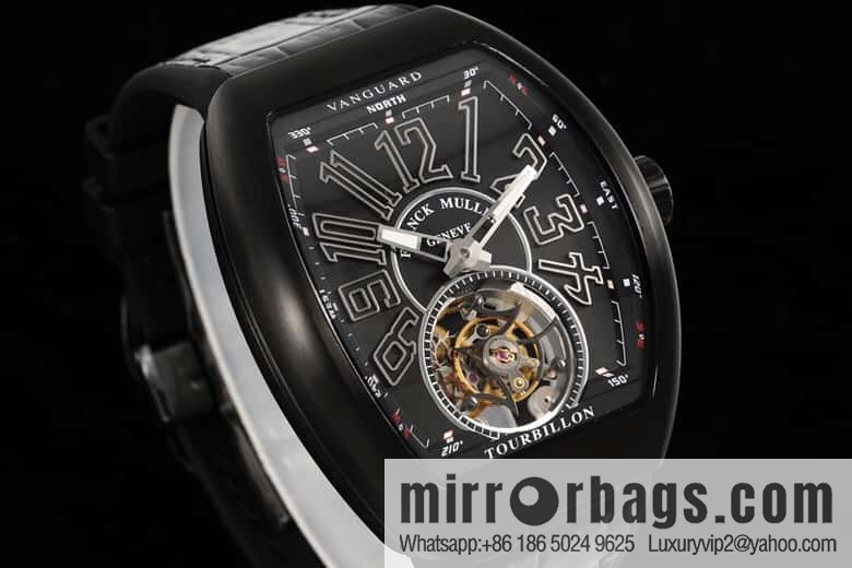 Frank Muller V45 Vanguard Tourbillon Series Original Complex Franck Muller Tourbillon Movement Watch