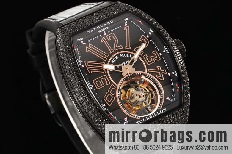 Frank Muller V45 Vanguard Tourbillon Series Original Complex Franck Muller Tourbillon Movement Watch
