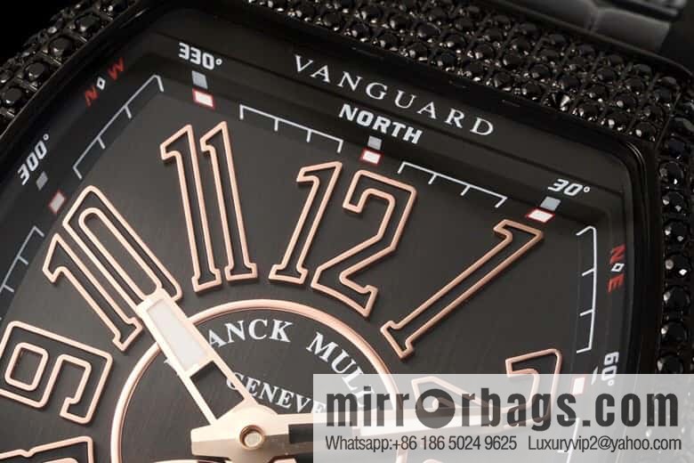 Frank Muller V45 Vanguard Tourbillon Series Original Complex Franck Muller Tourbillon Movement Watch