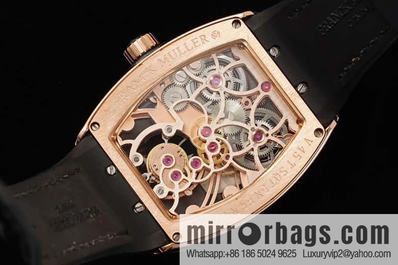 Frank Muller V45 Vanguard Tourbillon Series Original Complex Franck Muller Tourbillon Movement Watch