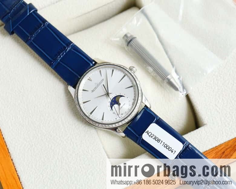 Jaeger-LeCoultre Moon Phase Master Series 1252501 Women's Real Diamond Watch