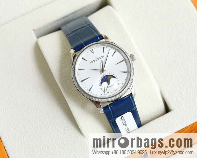 Jaeger-LeCoultre Moon Phase Master Series 1252501 Women's Real Diamond Watch