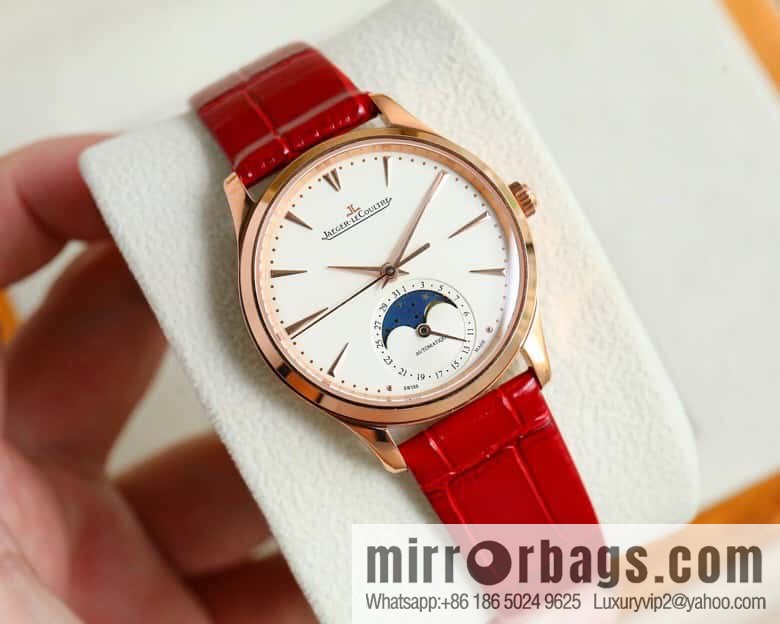 Jaeger-LeCoultre Moon Phase Master Series 1252501 Women's Real Diamond Watch
