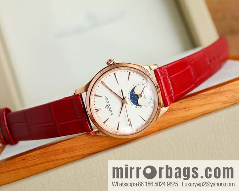 Jaeger-LeCoultre Moon Phase Master Series 1252501 Women's Real Diamond Watch