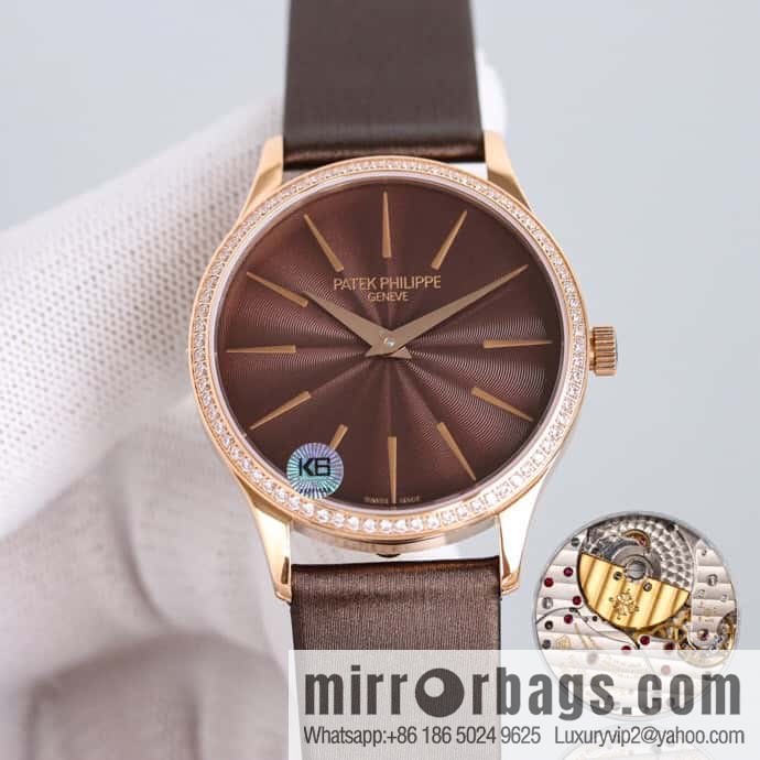 The TW factory has fully upgraded the new model, and the Patek Philippe PP classical series has shocked the 4997/200R-001 women's Cal.240 integrated movement watch.