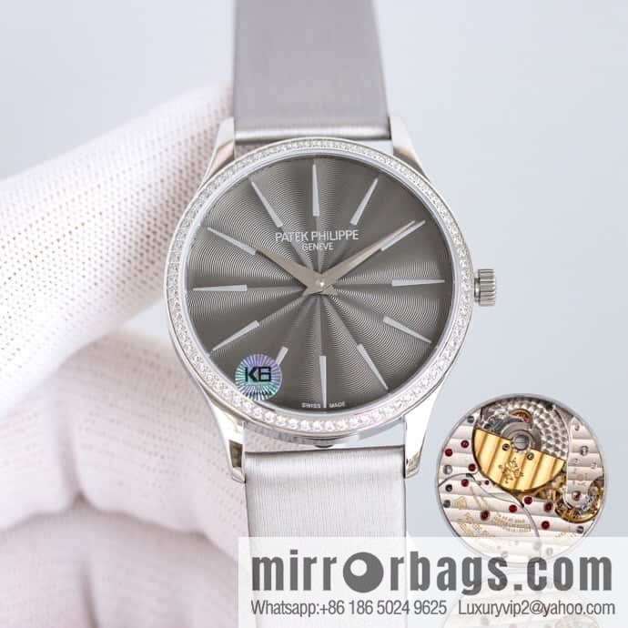 The TW factory has fully upgraded the new model, and the Patek Philippe PP classical series has shocked the 4997/200R-001 women's Cal.240 integrated movement watch.