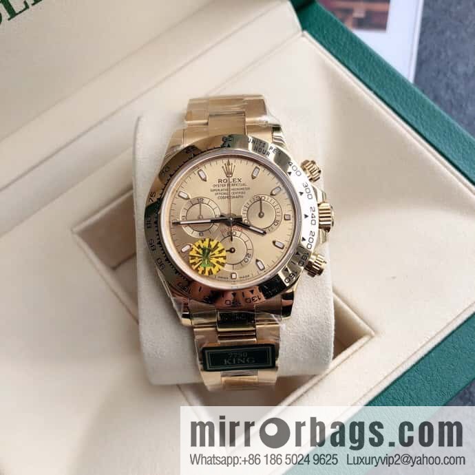 KING ROLEX Cosmograph Daytona 7750 movement, Daytona watch