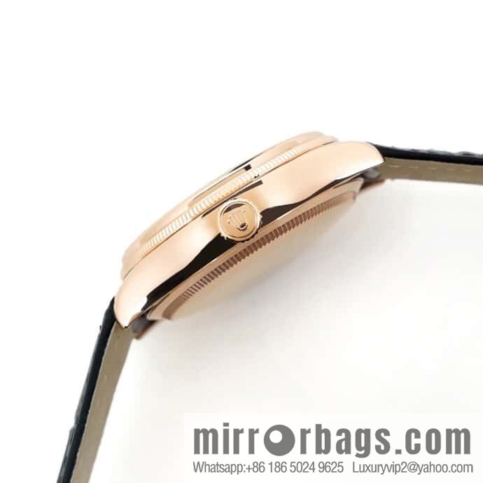 EW Rolex Cellini Log GMT Function Day and Night Function 39 mm Diameter Watch