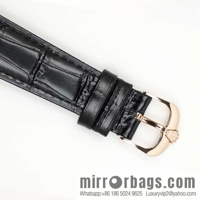 EW Rolex Cellini Log GMT Function Day and Night Function 39 mm Diameter Watch