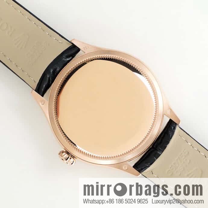 EW Rolex Cellini Log GMT Function Day and Night Function 39 mm Diameter Watch