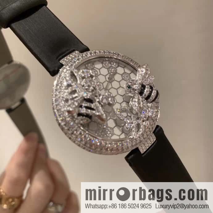 Cartier C White Bee Creative Gemstone Series 40mm Dial