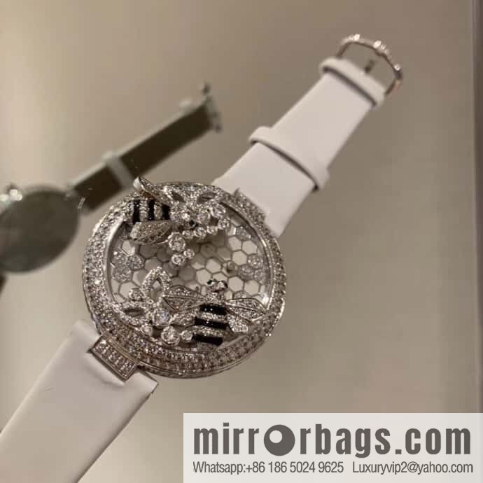 Cartier C White Bee Creative Gemstone Series 40mm Dial