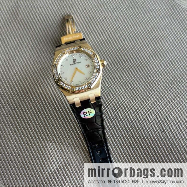 Alligator Leather RF Factory, Audemars Piguet Royal Oak Series Model 67601 Quartz Watch