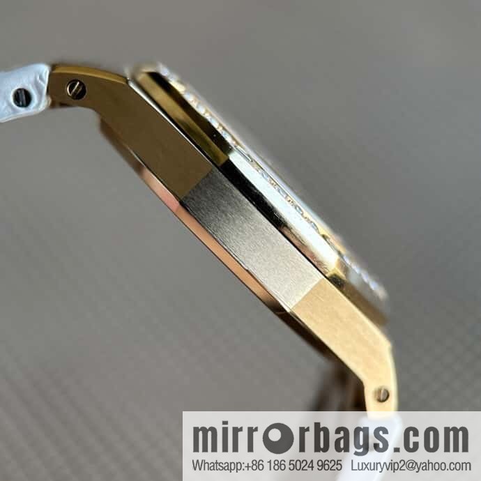 Alligator Leather RF Factory, Audemars Piguet Royal Oak Series Model 67601 Quartz Watch