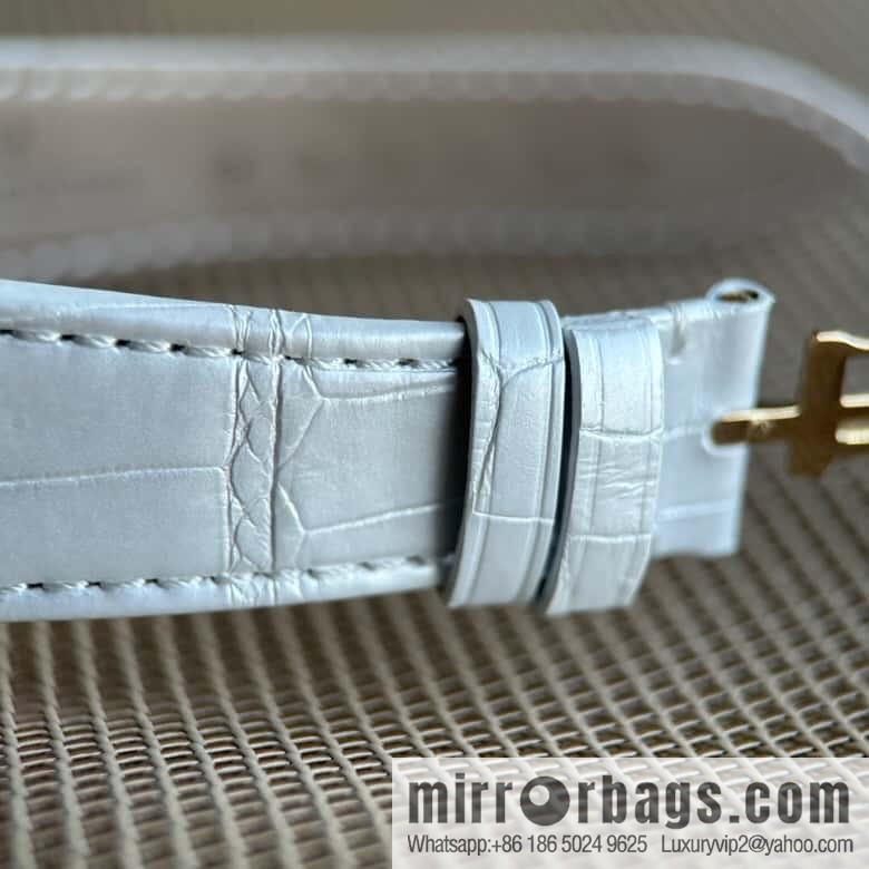 Alligator Leather RF Factory, Audemars Piguet Royal Oak Series Model 67601 Quartz Watch