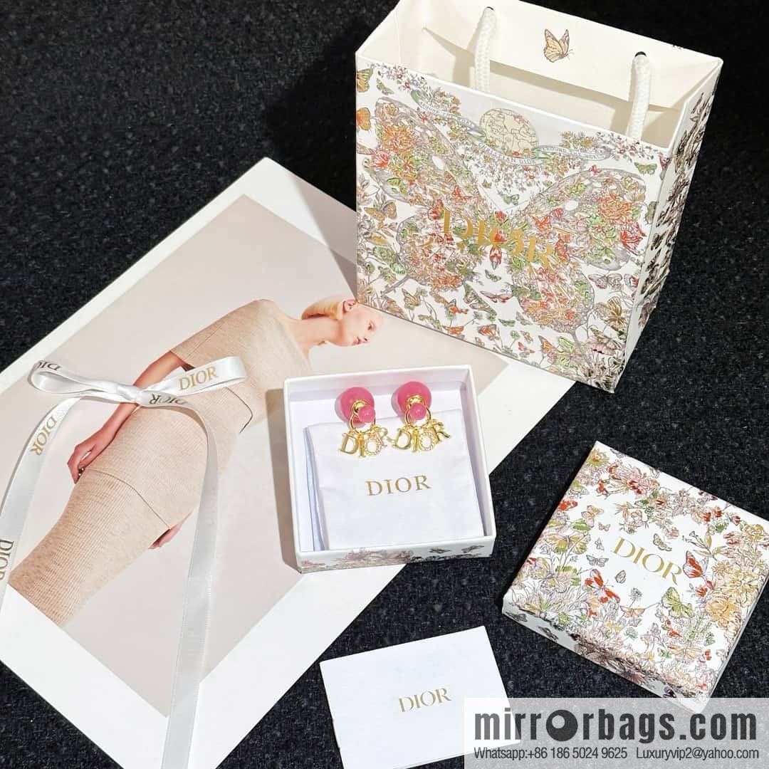New ☑️ DIOR Dior tassel size pearl stud earrings