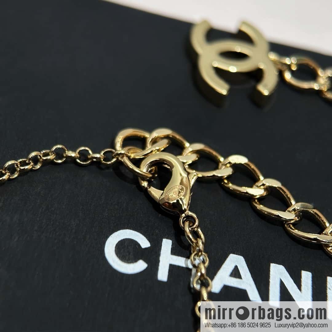 ❗️New ❗️ Chanel necklace ☀️ new ☑️ Chanel double c long star pearl necklace ☀️