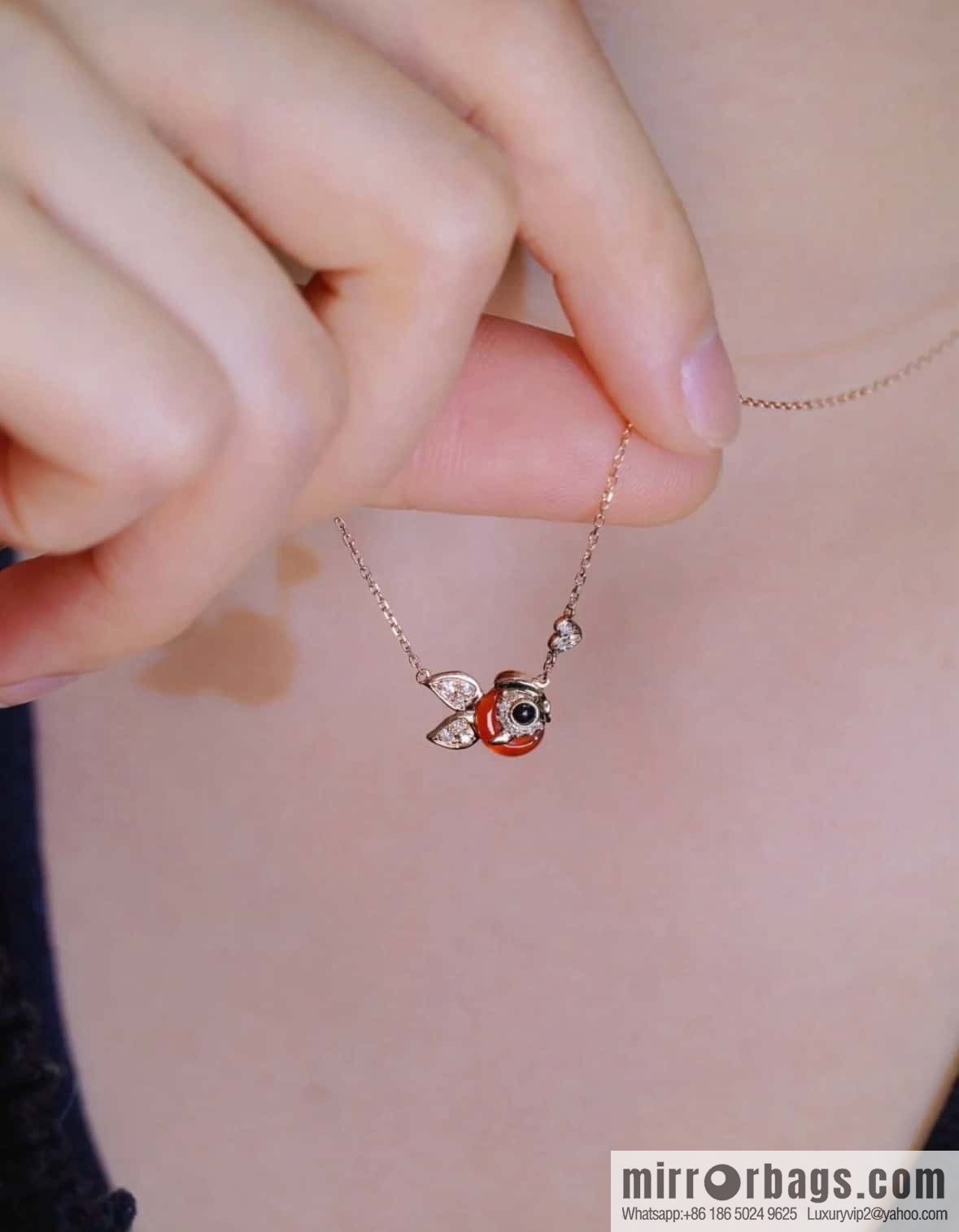 ❗️New ❗️ ☀️ Original ☀️ Qeelin Kirin Goldfish Necklace ☀️