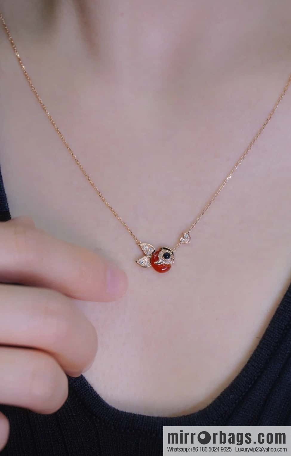 ❗️New ❗️ ☀️ Original ☀️ Qeelin Kirin Goldfish Necklace ☀️