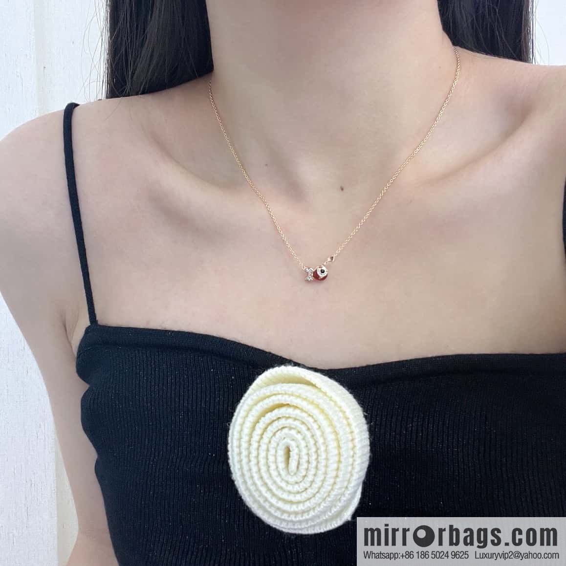 ❗️New ❗️ ☀️ Original ☀️ Qeelin Kirin Goldfish Necklace ☀️