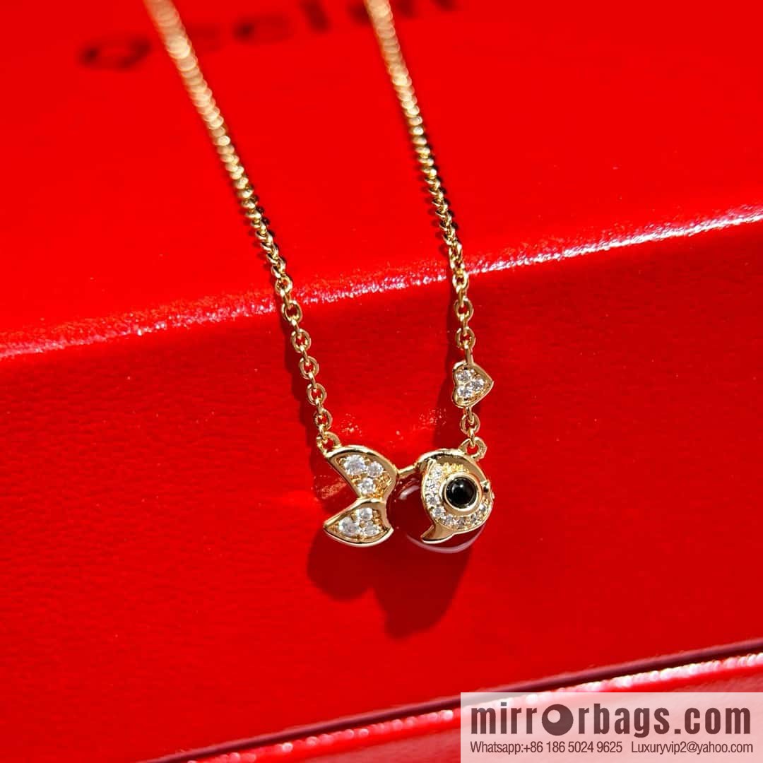 ❗️New ❗️ ☀️ Original ☀️ Qeelin Kirin Goldfish Necklace ☀️