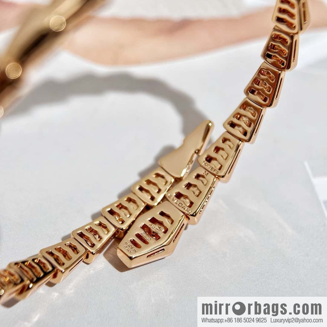❗️CNC version ❗️ ☀️ Seiko version A ☀️ Bulgari BVLGARI narrow version glossy snake bone bracelet ☀️