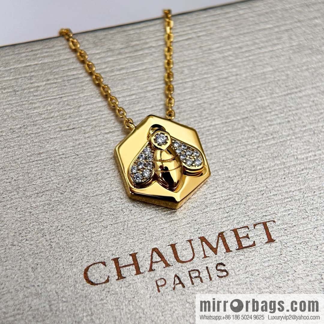 ❗️New ❗️ ☀️ Original A ☀️ Chaumet Paris CHAUMET New Bee Badge Necklace ☀️