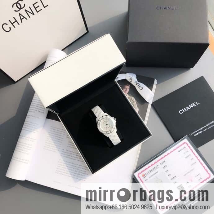 CHANEL Chanel J12 series color neon Swiss original imported counter ETA movement 33mm watch diameter women's watch