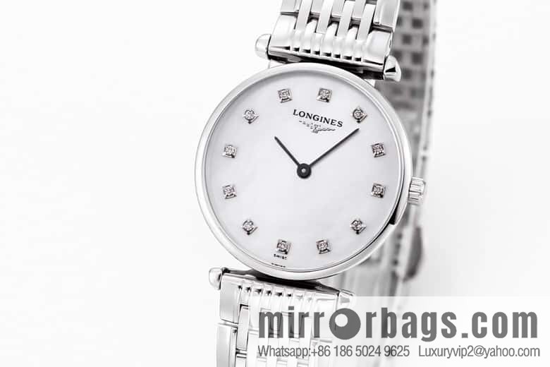 KY Jialan originally produced a 24mm original SWISS L.209.2 Swiss quartz movement real diamond inlaid watch