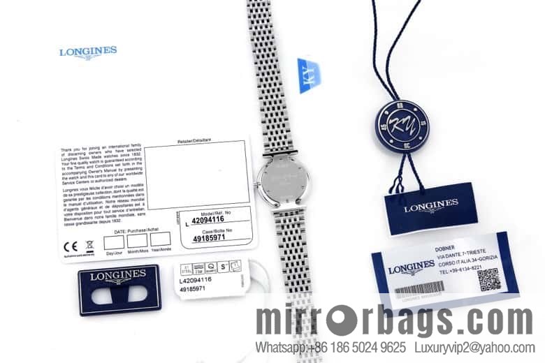 KY Jialan originally produced a 24mm original SWISS L.209.2 Swiss quartz movement real diamond inlaid watch