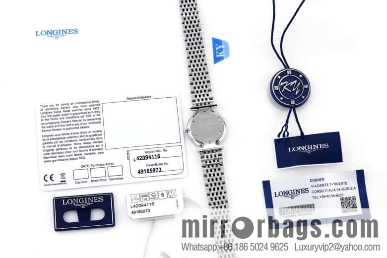 KY Jialan originally produced a 24mm original SWISS L.209.2 Swiss quartz movement real diamond inlaid watch