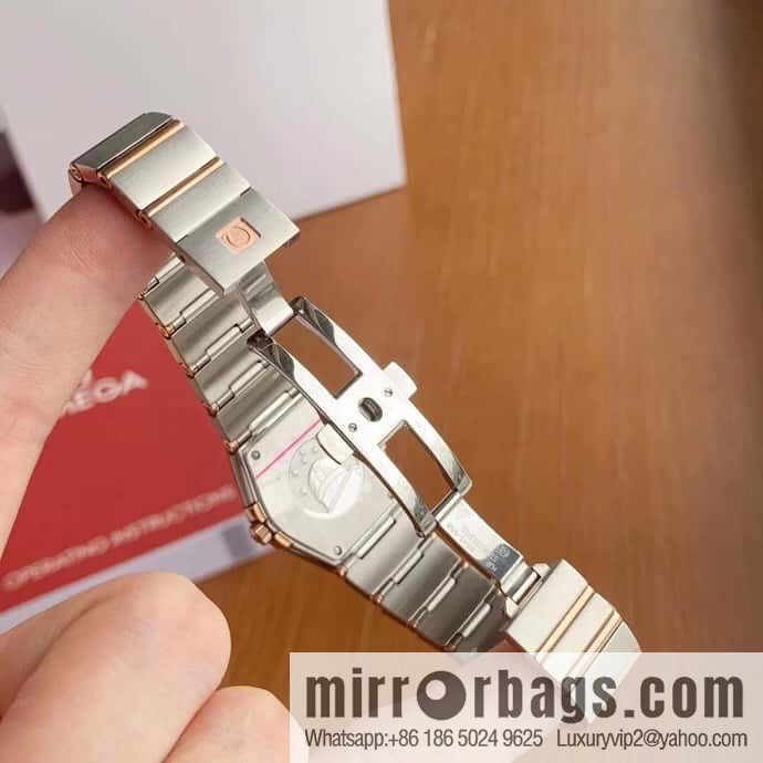 Omega/OMEGA Model 123.15.27.60 Constellation Four Generations Eternal Classic Real Diamond Cla1376 Quartz Movement Watch