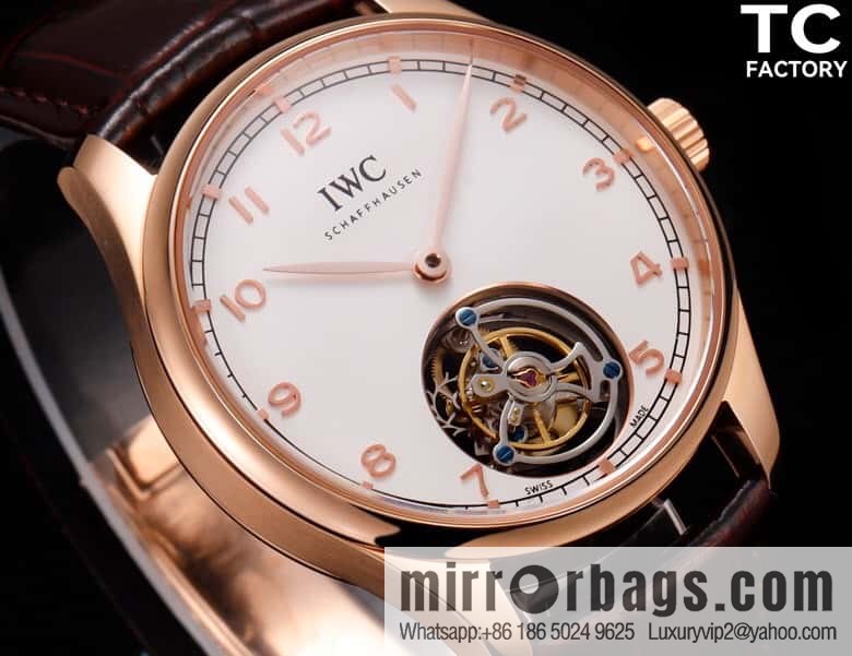 TC Factory Intercontinental 13th Anniversary Celebration, IWC, Portugal Series, Exclusive Development of 81905 Movement True Tourbillon Watch