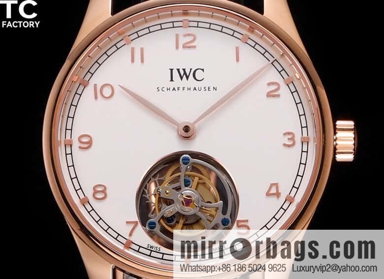 TC Factory Intercontinental 13th Anniversary Celebration, IWC, Portugal Series, Exclusive Development of 81905 Movement True Tourbillon Watch
