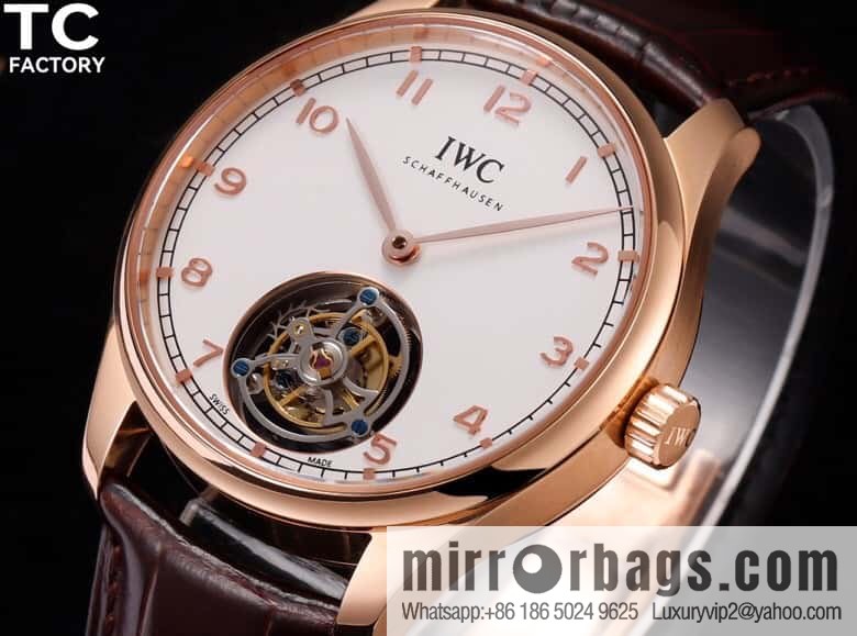 TC Factory Intercontinental 13th Anniversary Celebration, IWC, Portugal Series, Exclusive Development of 81905 Movement True Tourbillon Watch