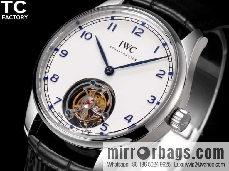TC Factory Intercontinental 13th Anniversary Celebration, IWC, Portugal Series, Exclusive Development of 81905 Movement True Tourbillon Watch