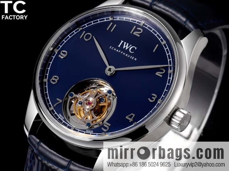 TC Factory Intercontinental 13th Anniversary Celebration, IWC, Portugal Series, Exclusive Development of 81905 Movement True Tourbillon Watch