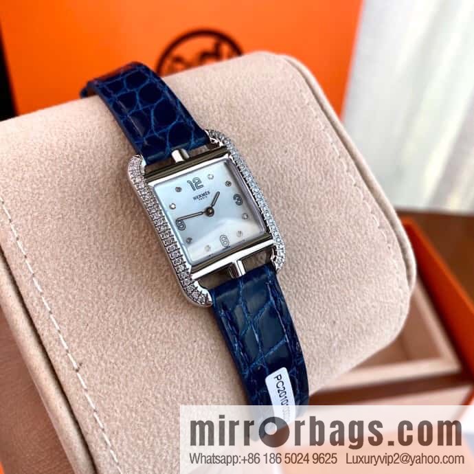 New debut HERMES Hermès watch diameter 23 * 23mm, Swiss ETA original quartz movement Cape Cod series watch