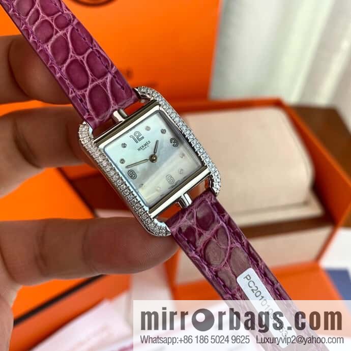 New debut HERMES Hermès watch diameter 23 * 23mm, Swiss ETA original quartz movement Cape Cod series watch
