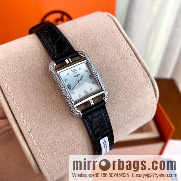 New debut HERMES Hermès watch diameter 23 * 23mm, Swiss ETA original quartz movement Cape Cod series watch
