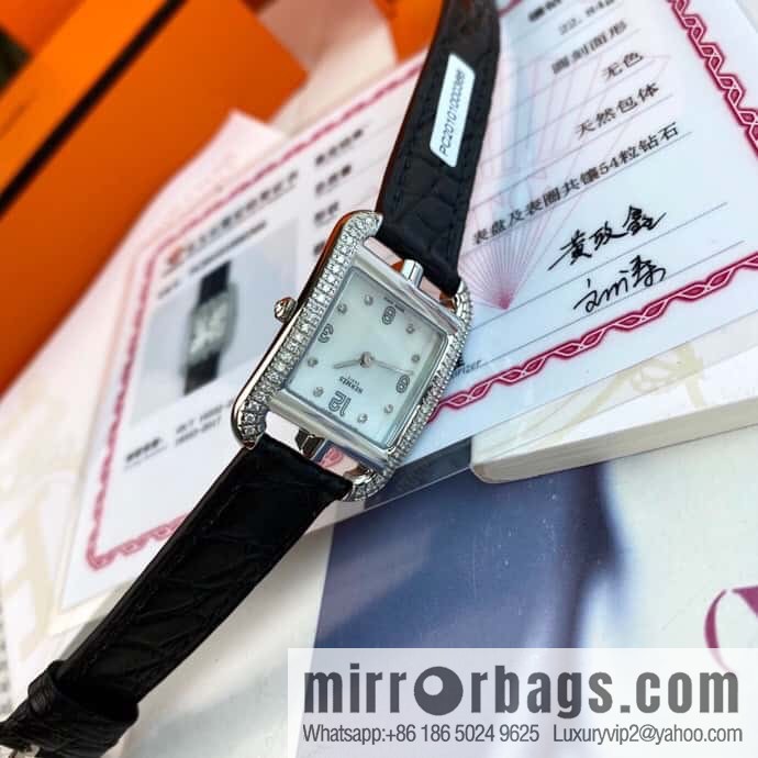 New debut HERMES Hermès watch diameter 23 * 23mm, Swiss ETA original quartz movement Cape Cod series watch