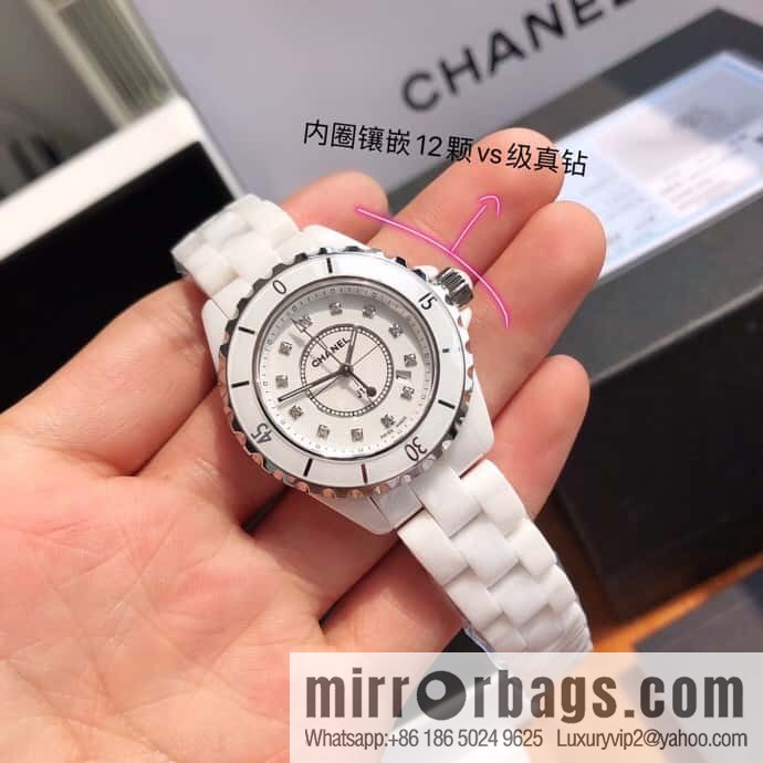 Women's model, official synchronization, and higher quality, the new H5698 brand Chanel series J12 movement type quartz gender women's quartz appearance details table diameter 33 mm