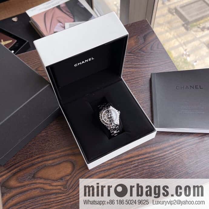 Women's model, official synchronization, and higher quality, the new H5698 brand Chanel series J12 movement type quartz gender women's quartz appearance details table diameter 33 mm